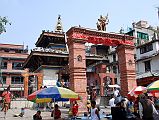 Kathmandu Durbar Square 07 01 Entrance Gate To Mahendreswor Temple